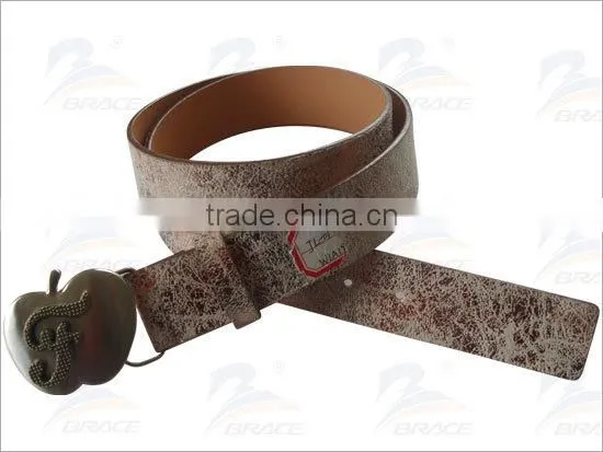 Western style customized mens canvas belt