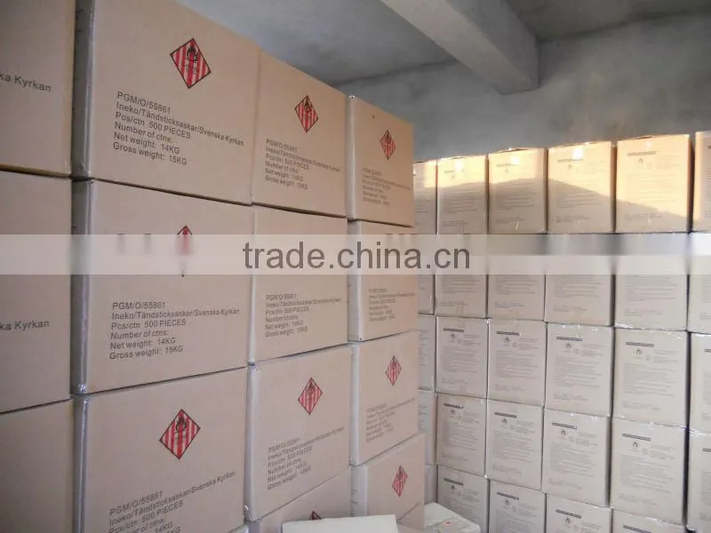 safety Candle Match with printing box for hetel and wedding