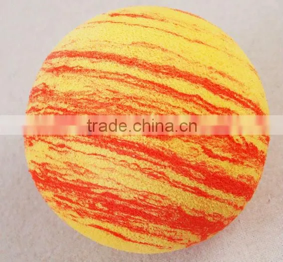 OEM factory directly colorful EVA Rainbow ball foam ball 4cm