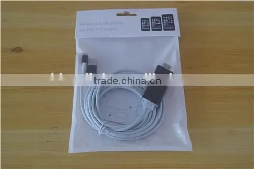 2016 popular product MHL to hdmiadapter sync cable for ipad 4 iphone 5 6 plus