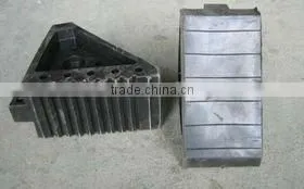 Rubber wheel chock