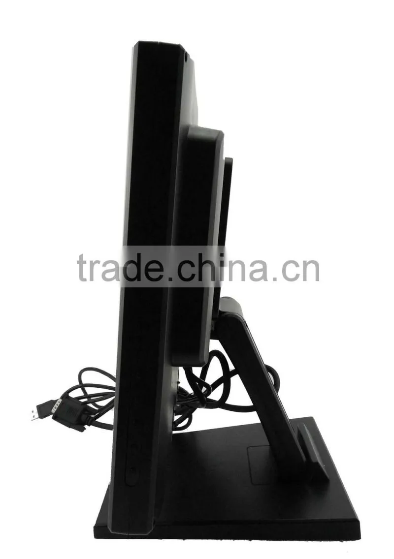 Square screen 17" Resistive Touch Scteen LCD Monitor For POS ATM