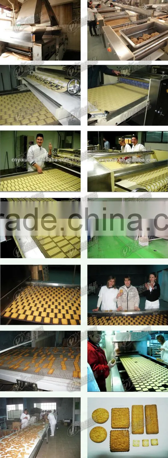 YX600 Factory direct sale newly designed ce biscuit making machinery in baking equipment