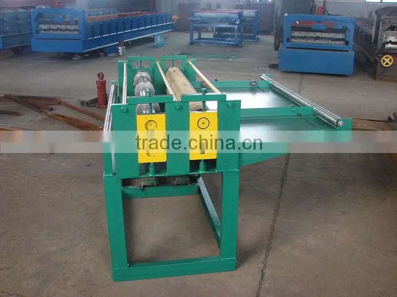 Color steel coil slitting machine