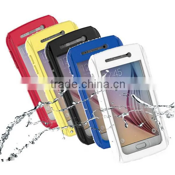 For Samsung Galaxy S6 Edge S6 Case Waterproof Shockproof With Button