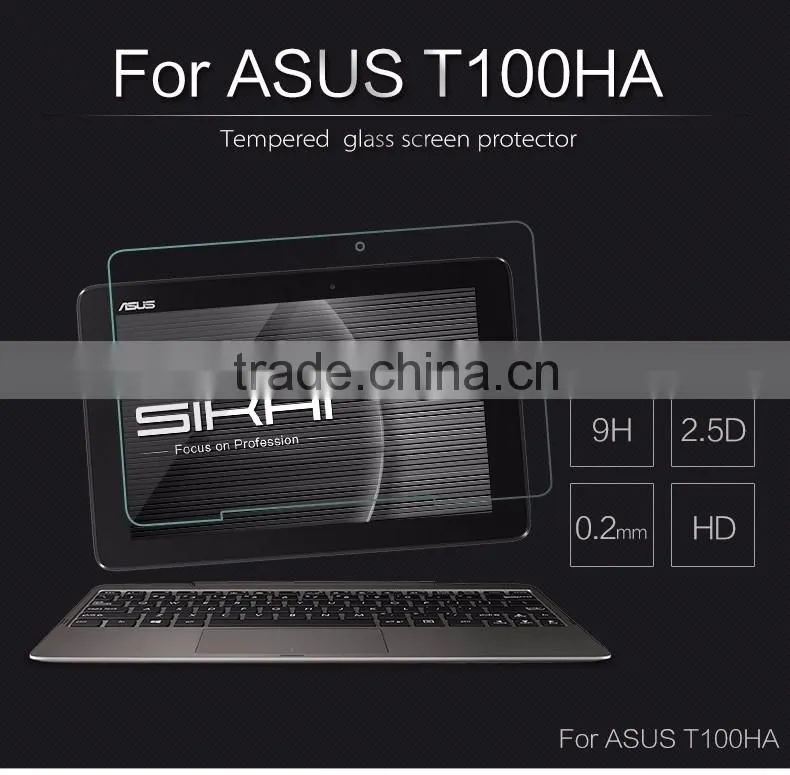 Factory Price 0.3mm Ultra Thin Tempered Glass Screen Protector For Asus T100 HA Tablet Screen Film