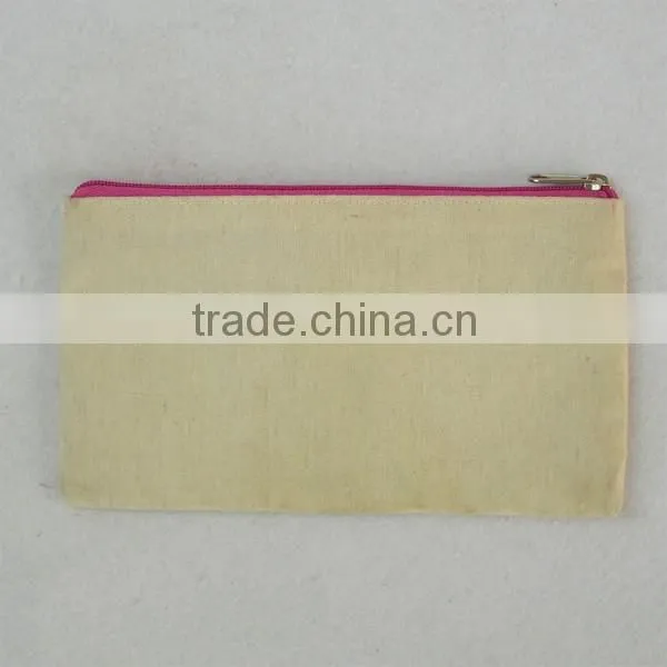 High Quality Small Zipper Canvas Tote Bag