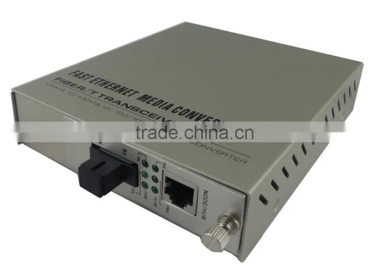 SC 100Base fiber optical transceiver, 100m sc fiber optic media converter