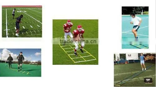 PVC Fixed rungs agility ladder/Speed Agility Ladder/Flat Speed Agility Ladders - Football & Soccer Training Equipment