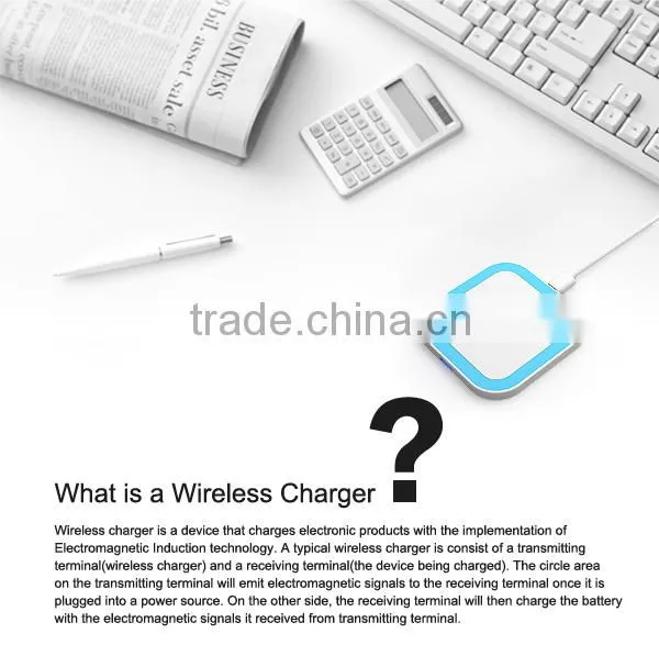 Latest Design PN-666 Qi wireless Charger Quick Charger