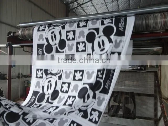 Microfibre printed cloth