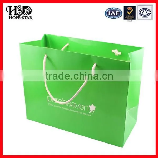 paper Shopping bag,high quality paper shop bag,luxury printed custom paper bag