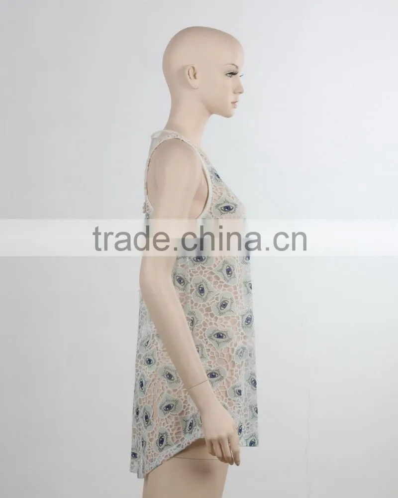 F5S15369 Sexy Women Long Tank Top