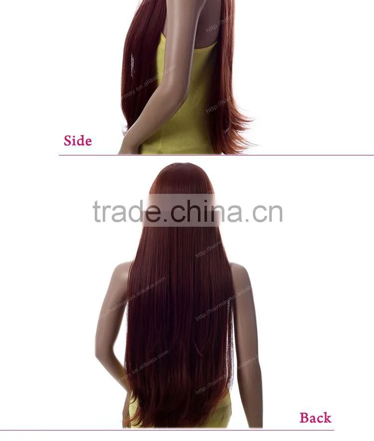 2014 Hot selling japanese heat resistant fiber wig