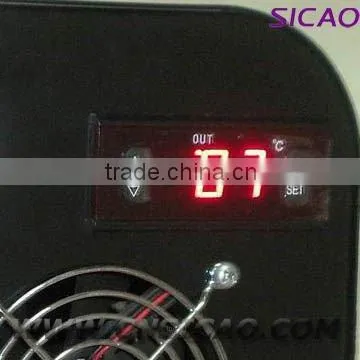 Compressor Cooling LED Display 1 or 2 Bottle Liquor Dispenser wiht CE ROHS