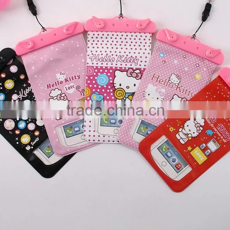 2016 new fashionable design waterproof transparent phone case