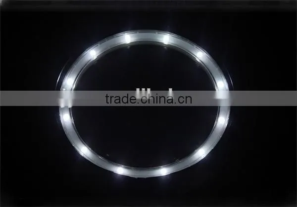10 LED rechargeable lamp led magnifier desktop magnifier fluorescent lamp magnifier
