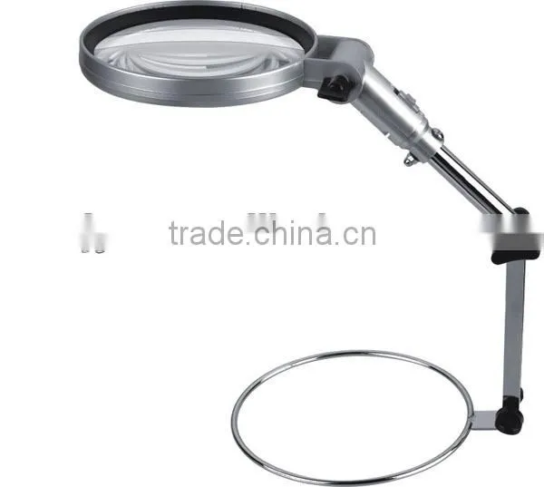 illuminated inspection magnifier