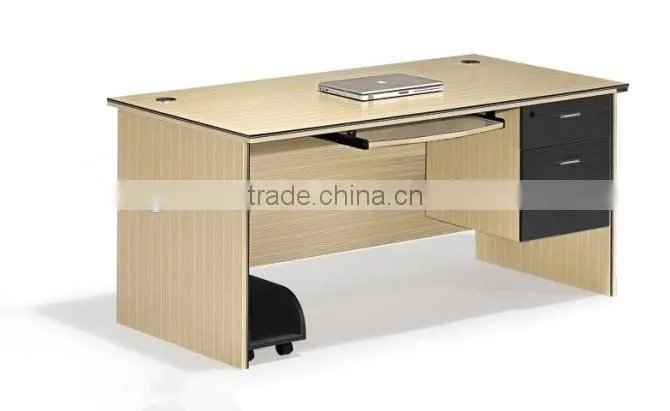 Laminated modern design computer table & computer desk HX-G0499