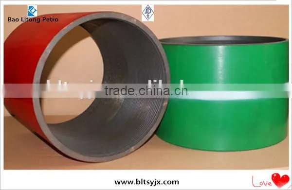 China supplier API 13 3/8" LTC K55/L80 casing coupling/nipples