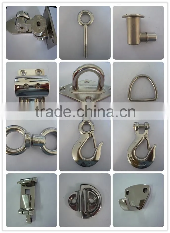 Polish stainless steel 316 electrical wire rope thimble