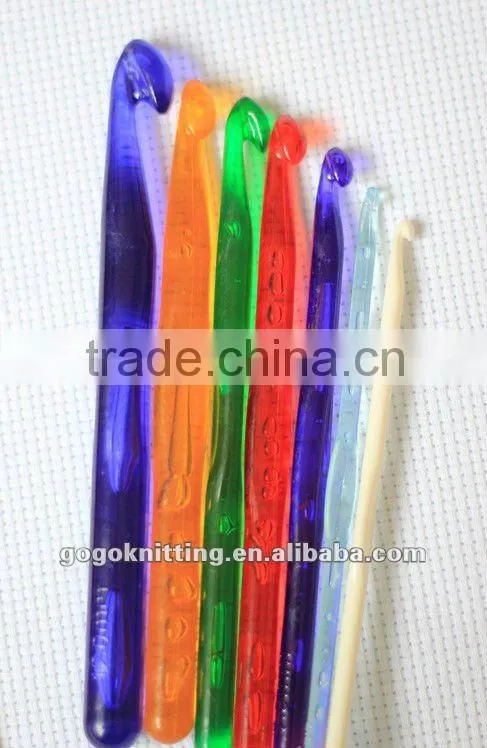 aluminum bamboo plastics crochet hook