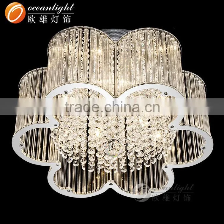 White crystal plastic pendant lights fancy pendant light Om77045