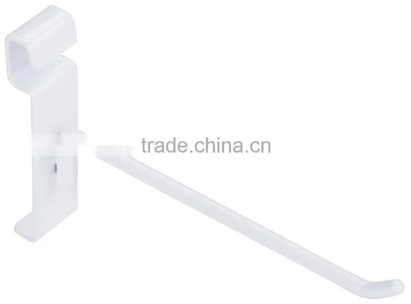 100-300mm Powder Coated White Gridwall Hook,metal hanging hooks
