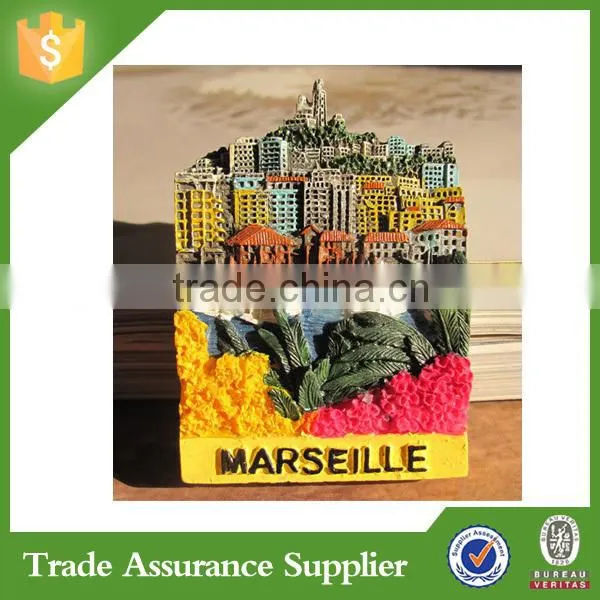Custom souvenir magnet polyresin custom 3d fridge magnets