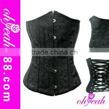 Western design hot fashion fat woman wear S to 6XL sexy corset