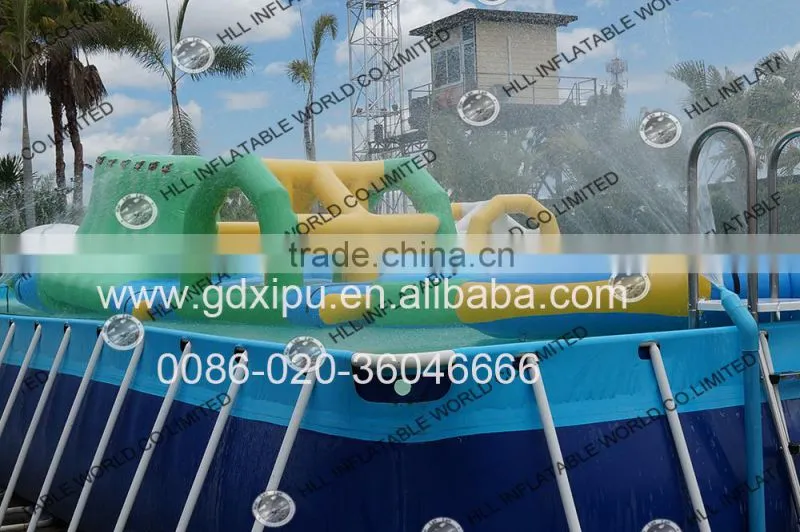 Inflatable water park game