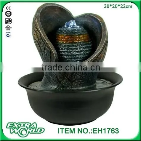 Gifts & Decor 3-Tier Decorative Bowl Sculpture Tabletop Water Fountain