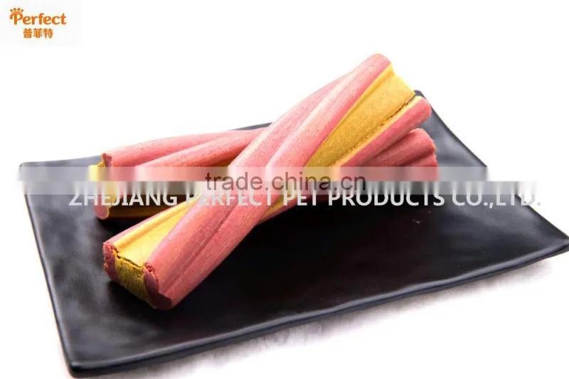Dog food dog treat dental twisted stick giant size