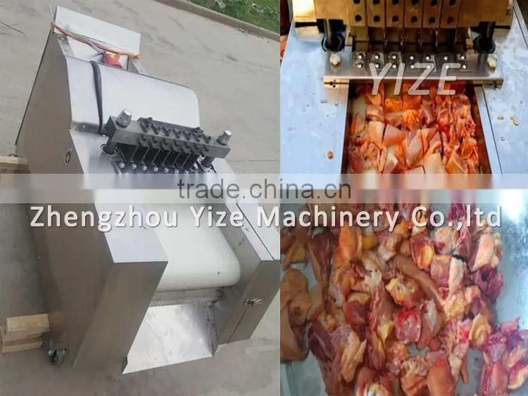 Fresh chicken cube dicer machine / Frozen Chicken Cube Cutting Mahine