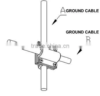 Heavy cross square clamp