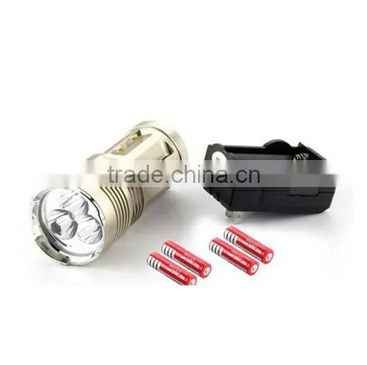 t6 6000 lumen led flashlight most powerful led rechargeable flashlight