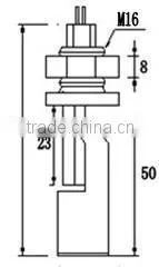 side loading plastic water level indicator