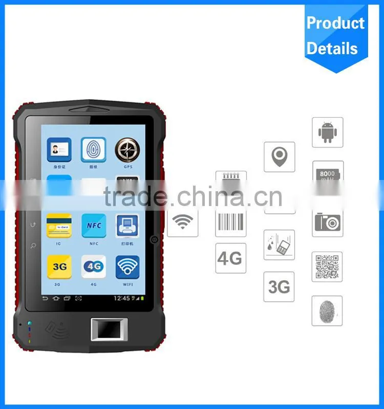Hot sales mobile pda Android manual insert emv card reader writer with memory