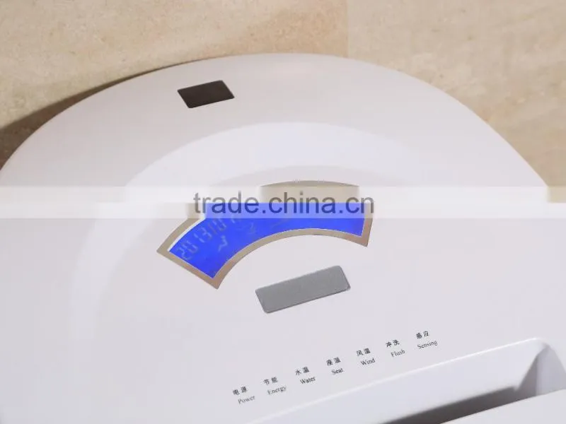 Hot sales modern design sensor seat smart toilet6103