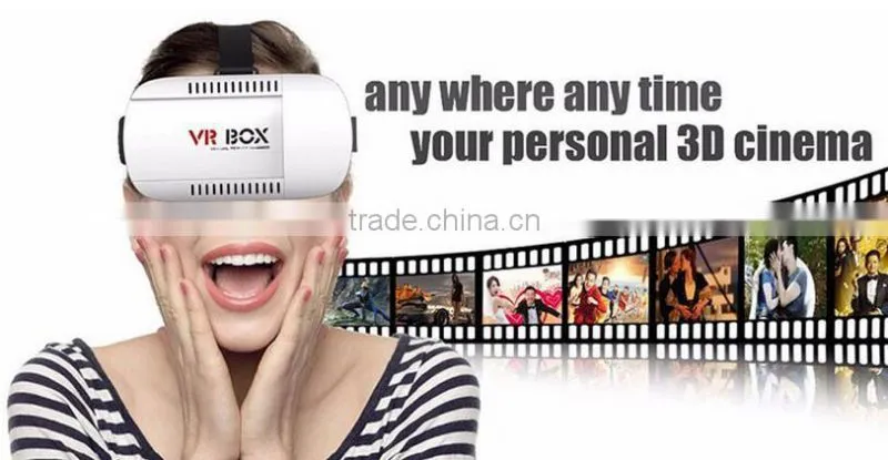 VR BOX Version 3D Virtual Reality VR Glasses Headset Smart Phone 3D Private Theater for 4.7 - 6.0 inches Smartphone