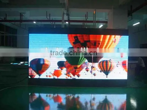 LED screen p6 super slim aluminum cabinet rental LED display