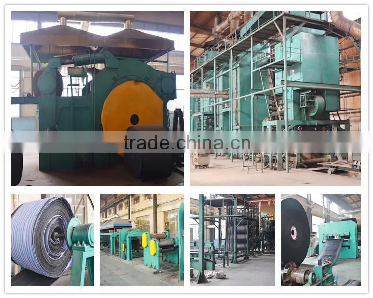 cotton covered with rubber conveyor belt manufacturer for mining machine