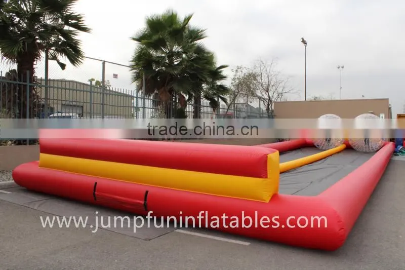 PVC Zorb Ball with Inflatable Race Track for Human Zorb Balls