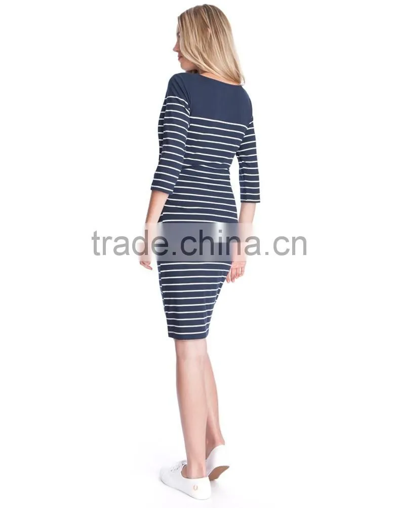 Comfortable Maternity Wear For Pregnant Women Middle - length Sleeves