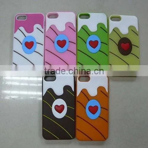 Creative Slicone Rubber Case for iPhone