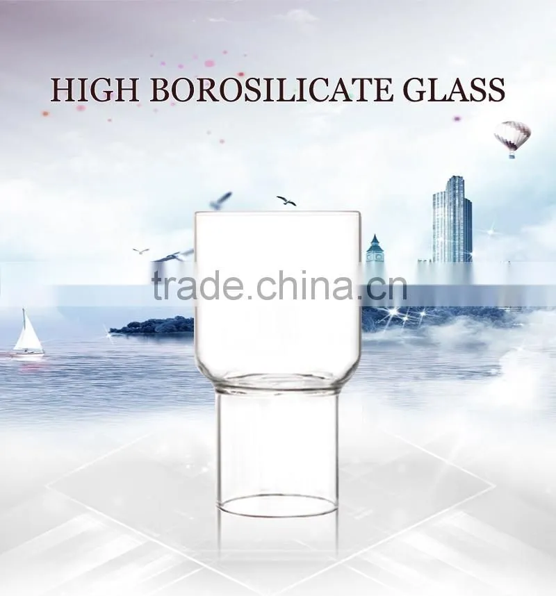 high borosilicate heat resistant glass wholesale glass liquor bottles splitter