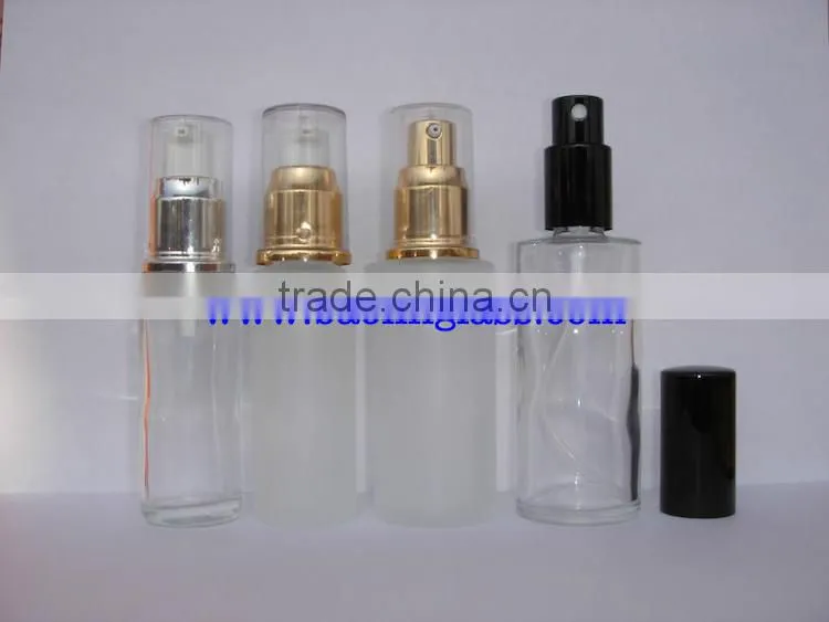 10g 10ml white glass cosmetic glass jar white bottle