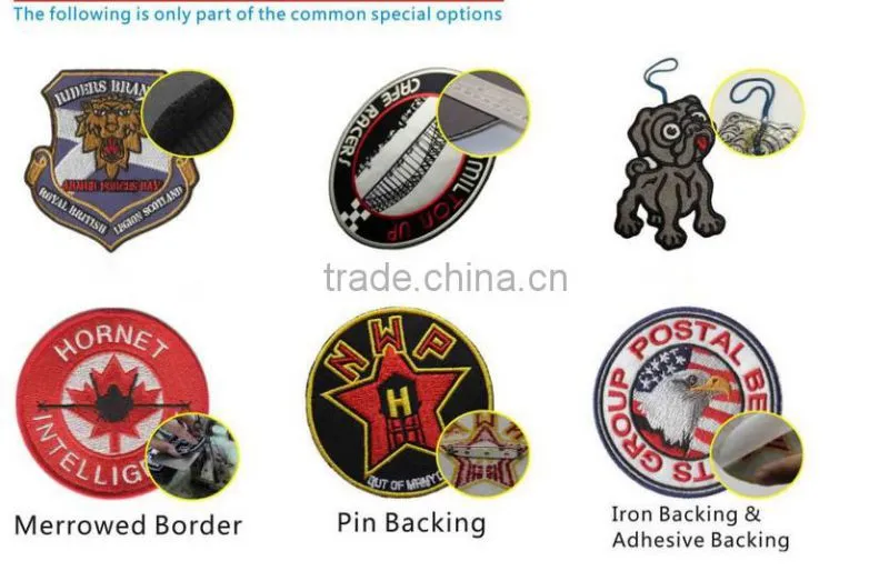 Hot Sale Angel Wings Custom Embroidery Patch For Clothing