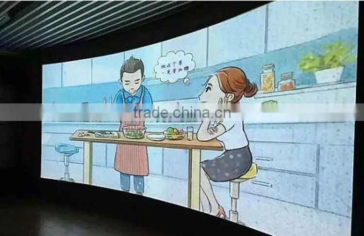 Digital Cinema Large Projection screen 10000 Lumens 3D Edge blending WUXGA 4K Projector
