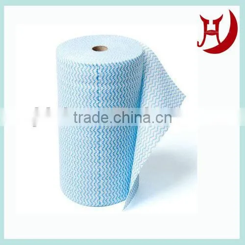 Household spunlace nonwoven cut wiping rags